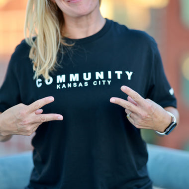 Community Tee- Black