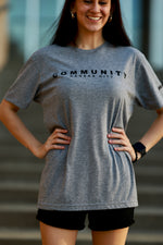 Community Tee- Heather Gray