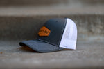 For the Journey Hat- Gray/White